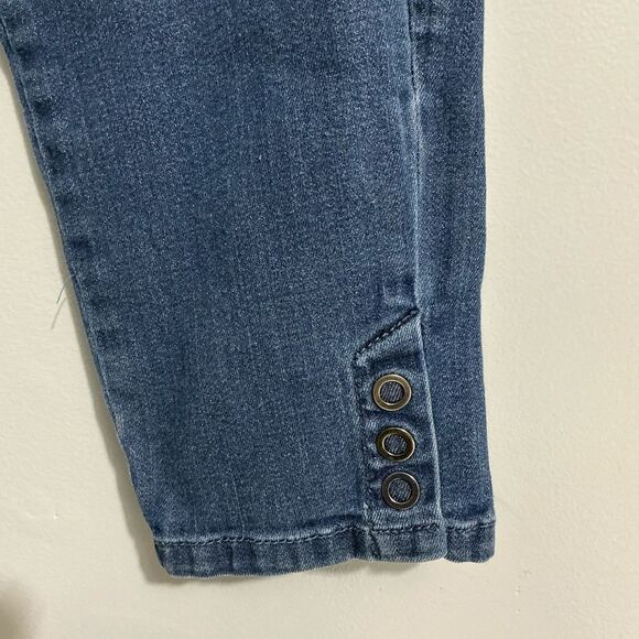 J. Jill authentic fit slim ankle jeans size 14P - Picture 3 of 7